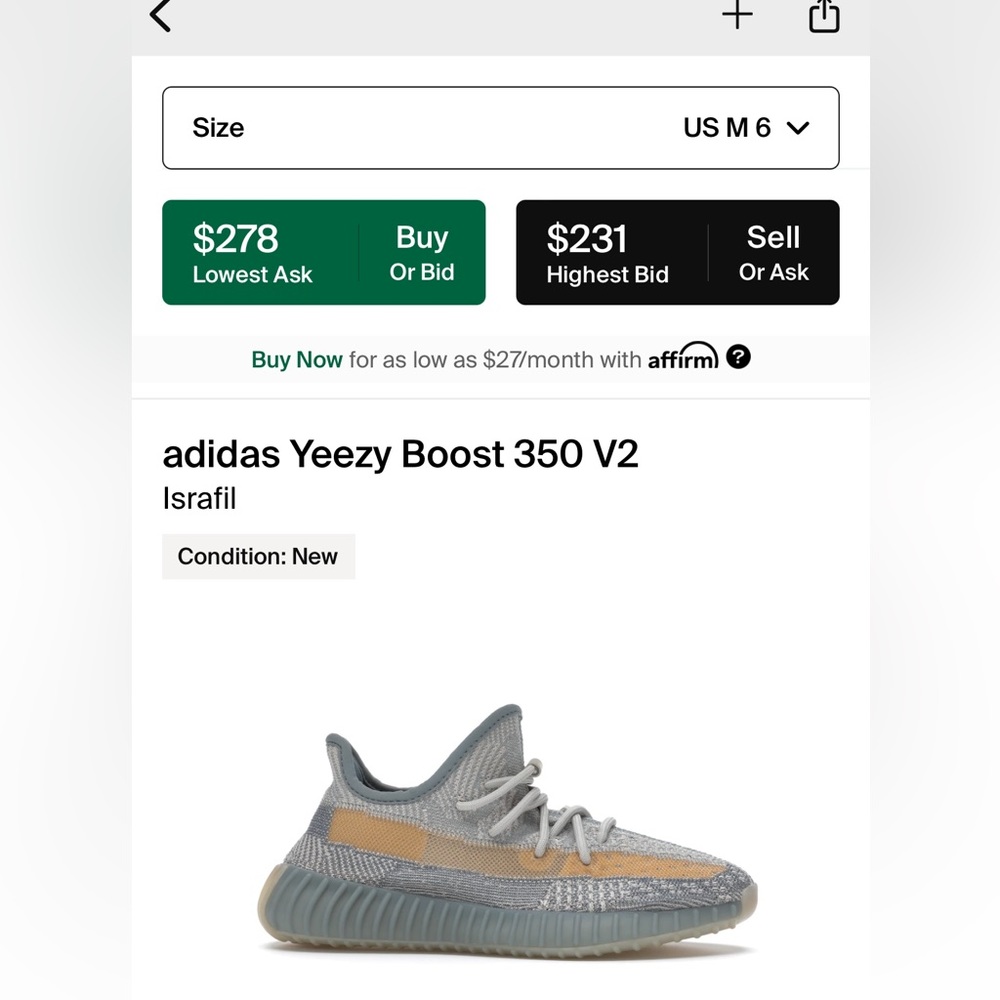 Yeezy 350 V2 Israfil